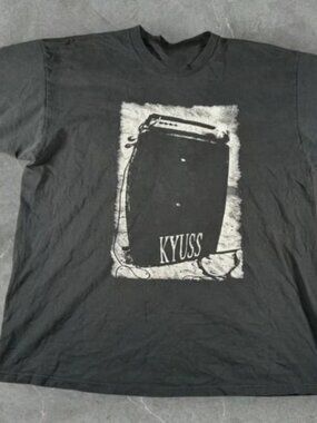 black kyuss band heavy cotton t-shirt